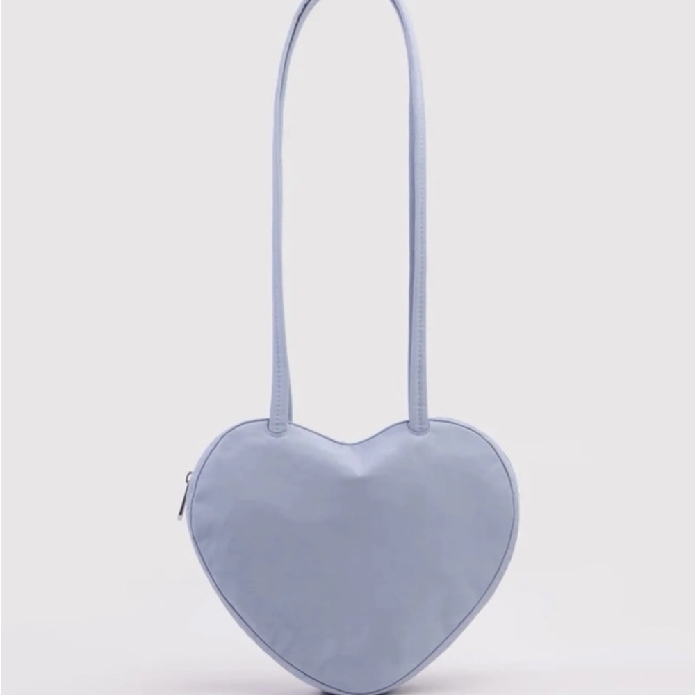 Baggu Nylon Heart Bag Mist (NWT)